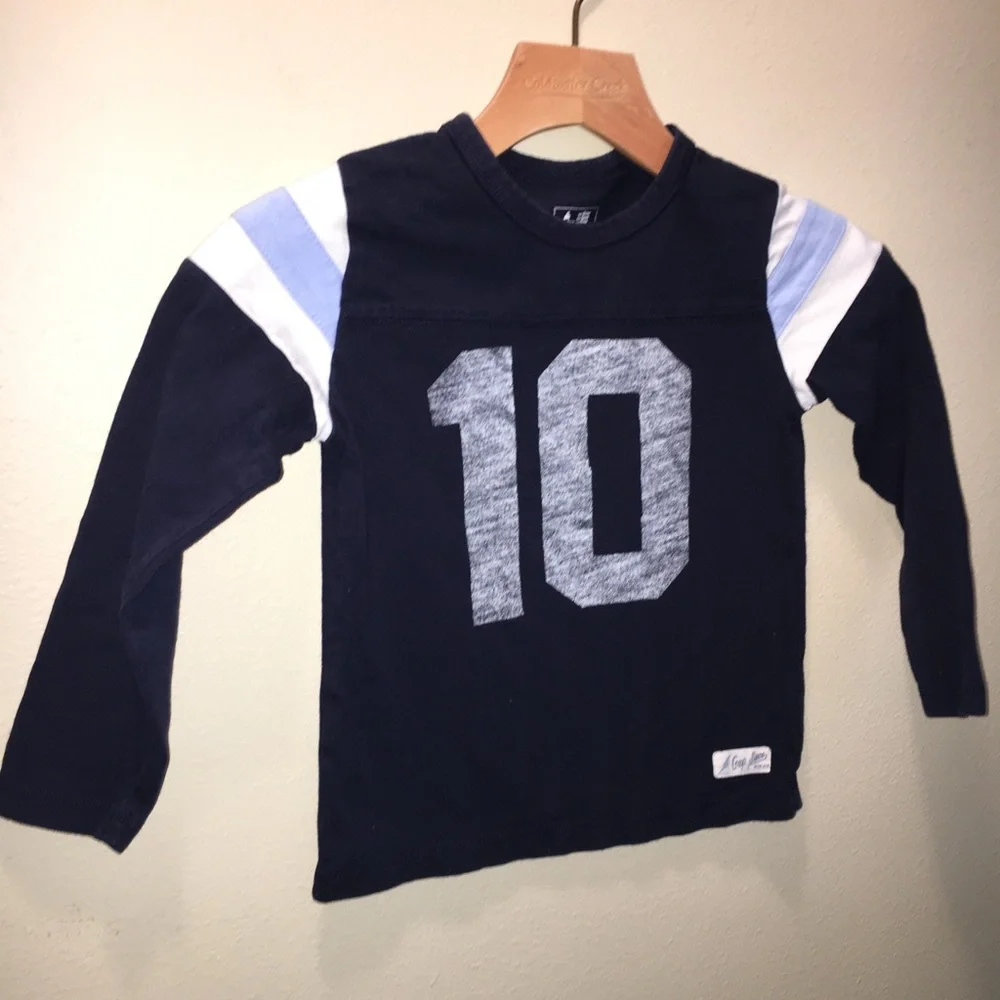 Gymboree Boys 4T Clothing Set Long Sleeve shirt Football  and Green Dog pjs